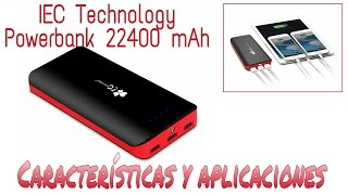 QUÉ DEBES SABER ANTES DE ADQUIRIR UN POWER BANK IEC TECHNOLOGY 22400 mAh [upl. by O'Kelly]