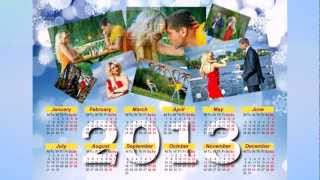 New 2013 Calendar Samples [upl. by Jareen362]