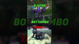 ALISTAR  YASUO BOT LANE COMBO [upl. by Eelinej]