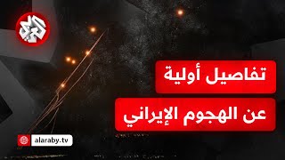 عاجل │ مراسل التلفزيون العربي يرصد لحظة وصول صواريخ إيران فرط الصوتية إلى تل أبيب [upl. by Strade585]