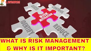 WHAT IS RISK MANAGEMENT amp WHY IS IT IMPORTANT  RiskBased ManagementLWMRM riskmanagement audit [upl. by Megen]