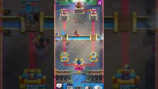 Clash Royale Attack 🔥shorts youtubeshorts clashroyale gaming ClashRoyale [upl. by Iinden893]