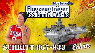 Erkan baut Flugzeugträger USS Nimitz Schritte 867933 von Bluebrixx [upl. by Tahmosh]