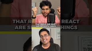 React vs Redux Know the Difference ft Akshay Saini shorts [upl. by Maryly]