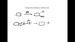 halogenation of alkenes [upl. by Tucky]