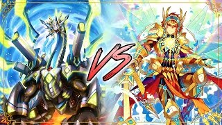 Aqua Force Blue Wave Vs Gold Paladin GurguitEzel  Cardfight Vanguard G [upl. by Adriano]