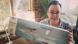 SMS Seydlitz German battlecruiser 1350 model unboxing [upl. by Notneb60]