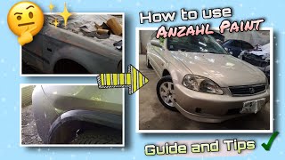 ANZAHL PAINT GUIDE AND TIPS PROCEDUREHCIVICwash over [upl. by Gonta260]