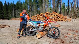 KTM 2021 350 EXCF REVIEW [upl. by Merth]