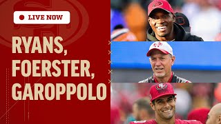 DeMeco Ryans Chris Foerster and Jimmy Garoppolo Preview Week 3 Matchup vs Denver  49ers [upl. by Levon745]