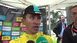 Michal Kwiatkowski  Postrace Interview  Stage 1  Critérium du Dauphiné 2018 [upl. by Lorette]