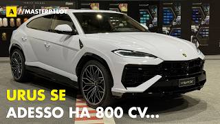 Lamborghini URUS SE  La IBRIDA plugin ha 800 CV e nuovo look [upl. by Aenert]