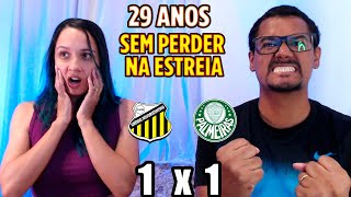 REACT NOVORIZONTINO 1 X 1 PALMEIRAS  ESTREIA COM EMPATE  JOGO DIFICIL [upl. by Ilona787]