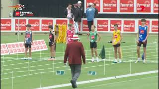 Stawell Gift 2022 Little Athletics Victoria Boys 100m Handicap  Final [upl. by Philo]