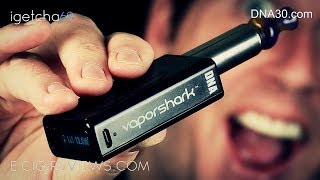 REVIEW OF THE VAPORSHARK DNA30 [upl. by Lenhard348]