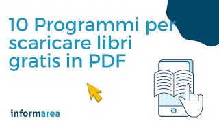 Programmi per scaricare libri gratis in PDF  Informareait [upl. by Yelime]