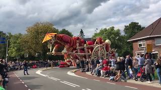 2017 Bloemencorso Lichtenvoorde Teeuws Licht transport 1e prijs [upl. by Eedyaj]