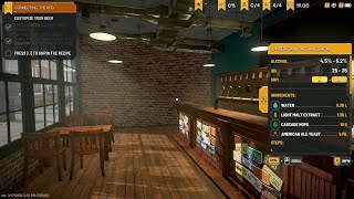 Brewpub Simulator Demo  Part 1  GamePlay PC [upl. by Rondi]