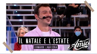 Leonardo Lamacchia  Il Natale e lEstate  AMICI 2020 [upl. by Jallier]