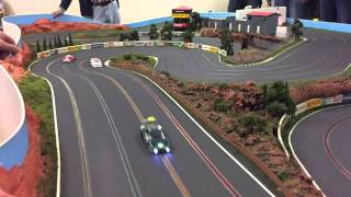 Slot Car Racing  Gully Racetrack [upl. by Cirad]