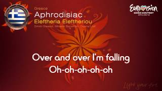 Eleftheria Eleftheriou  quotAphrodisiacquot Greece  Karaoke version [upl. by Victor]