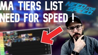 MA TIERS LIST NEED FOR SPEED [upl. by Cheyne]