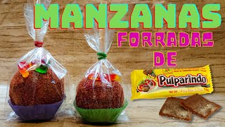 MANZANAS FORRADAS DE PULPARINDO  MANZANAS CUBIERTAS DE TAMARINDO  MANZANAS CON CHAMOY [upl. by Eardnaed]