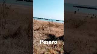 Pesaro Italia 🇮🇹 bellissimo mare ♥️ pesaro2024 pesaro marche italia adriatic [upl. by Thin]