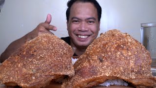 CRISPY PORK JOWL  LAING  MUKBANG ASMR [upl. by Mathe]