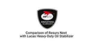 Comparison of oil additives Lucas oil stabilizer vs Resurs [upl. by Bazil]