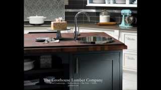 Interior Decorating with Wood Countertops  Wood Countertop photos  Innovative Countertops [upl. by Rhiamon]