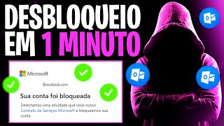 COMO DESBLOQUEAR O EMAIL EM 1 MINUTO PASSO A PASSO [upl. by Yetac499]