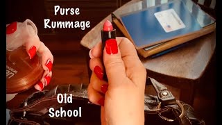 ASMR Special RequestPurse rummage No talking Old school dayslooped 1X [upl. by Johnstone212]