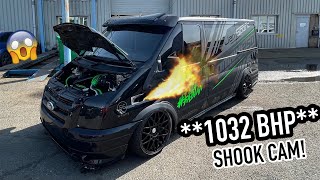 DMODEEJAY SHOOK CAM 1034 BHP FORD TRANSIT RS VAN SCARE CAM 😩😂🤣 [upl. by Nerha]