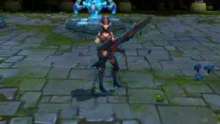 League of Legends  skin Headhunter Caitlyn [upl. by Vanthe904]