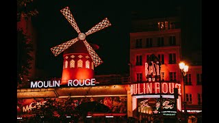 Moulin Rouge in Paris Feather Flashes Stage Lights and Cabaret Magic [upl. by Lacie]