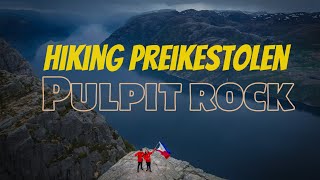 Pulpit Rock Hike Norway [upl. by Salena]