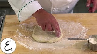 Shaping Pizza Dough  Emeril Lagasse [upl. by Lehsreh]