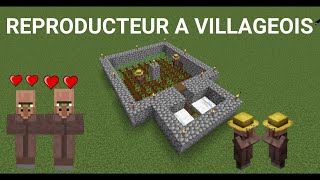 Minecraft 1163  Reproducteur de Villageois Facile et pas cher 😱Fonctionne en 115 également [upl. by Burnie174]