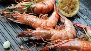 Gambas grillen Rezept  Der Bio Koch 520 [upl. by Aned307]