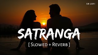 Satranga Slowed  Reverb  Arijit Singh  Animal  SR Lofi [upl. by Eyma598]