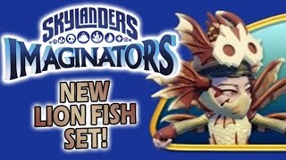 LION FISH SET Showcase  Skylanders Imaginators [upl. by Lose]