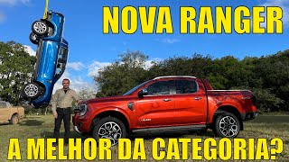 Nova Ford Ranger 2024  A melhor picape da categoria Todos os detalhes [upl. by Kolnos]