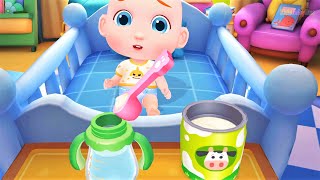 Baby Jojo Care  Help Mom Take Care Of Baby Jojo And Learn Good Habits  Babybus Game Video [upl. by Goraud]