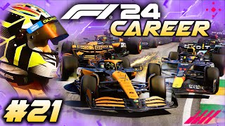 F1 24 CAREER MODE Part 21 AI Dirty Driving Things Get HEATED [upl. by Tedda]