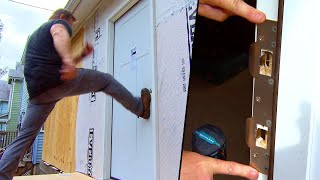 How to Install a ‘Fortress Door’ to Keep Your Home Safe [upl. by Kettie]