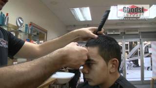 How To Cut Tramlines Ghodsi Barbers Worthing [upl. by Intosh]