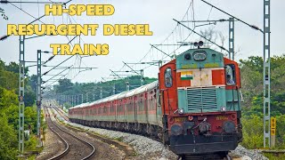 22 IN 1  RESURGENT DIESEL amp ELECTRIC TRAINS in BANGALORE DIV  LDH WDG3ABRC WAP7  Indian Railways [upl. by Reginauld]