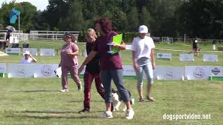 Qualifications – Tatiana Shtubei  Fuksiya  Border Collie – LATVIA [upl. by Einnhoj]