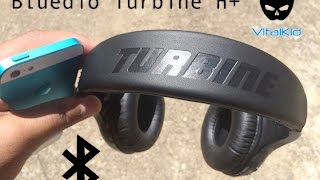 Bluedio Hurricane Turbine H T2 Review and Unboxing Bluetooth Wireless Headphones [upl. by Aieki]